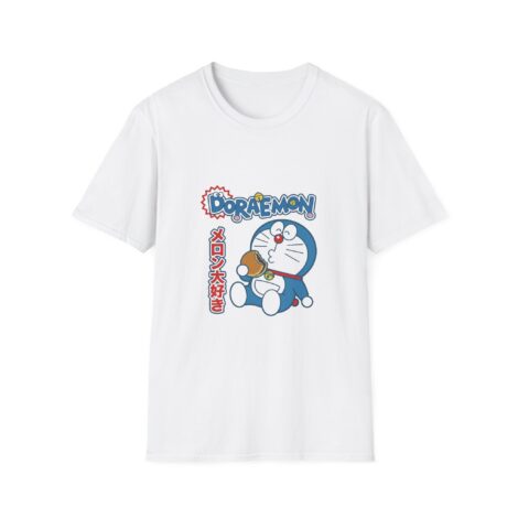 camiseta doraemon comiendo dorayaki