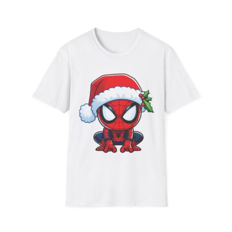 Camiseta Navidad "Spidey Claus" - Edición Chibi