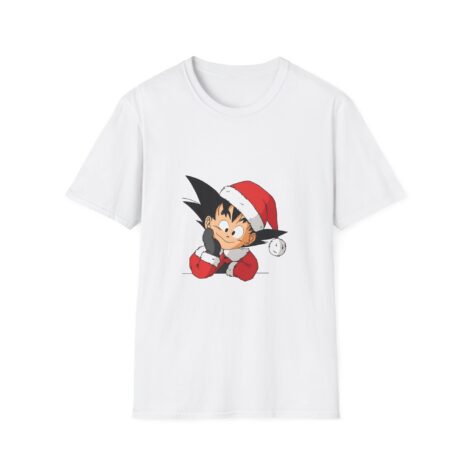 Camiseta Navidad "Kid Goku" - Edición Santa Claus