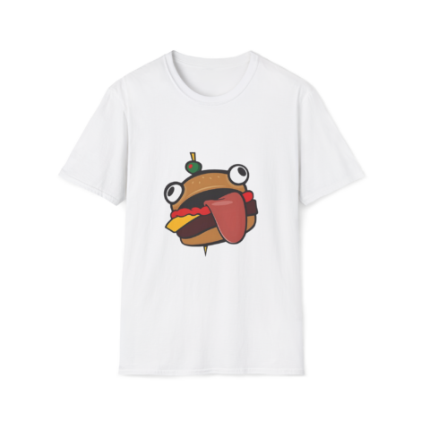 Camiseta Hamburguesa Loca – Estilo Pop Irreverente
