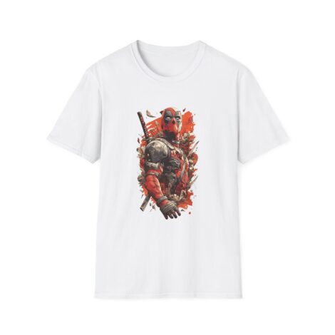 Camiseta Deadpool "Red Chaos" - Edición Splatter Art