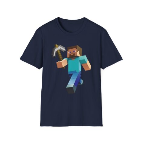 Camiseta Gamer "Steve Mining" - Minecraft Original