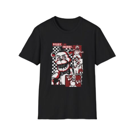 Camiseta Ready for Freddy – Collage Gamer