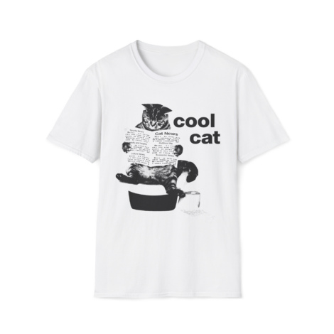 Camiseta Cool Cat News