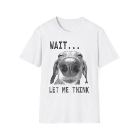 Camiseta Perro Pensativo – Edición "Let Me Think"