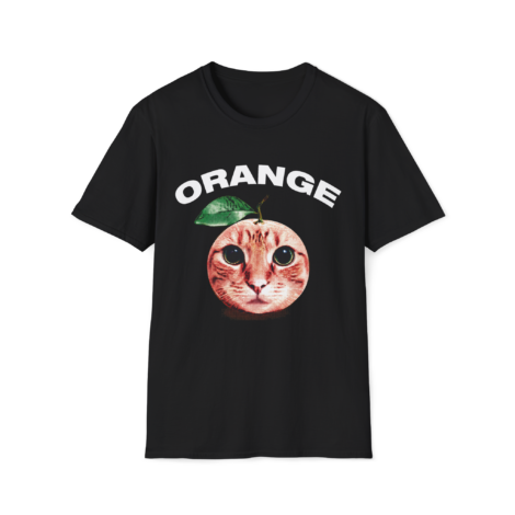 Camiseta Gato Naranja Orange