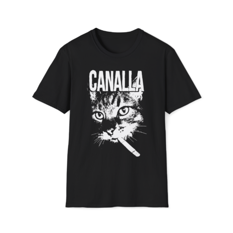 Camiseta Gato Canalla Fumando